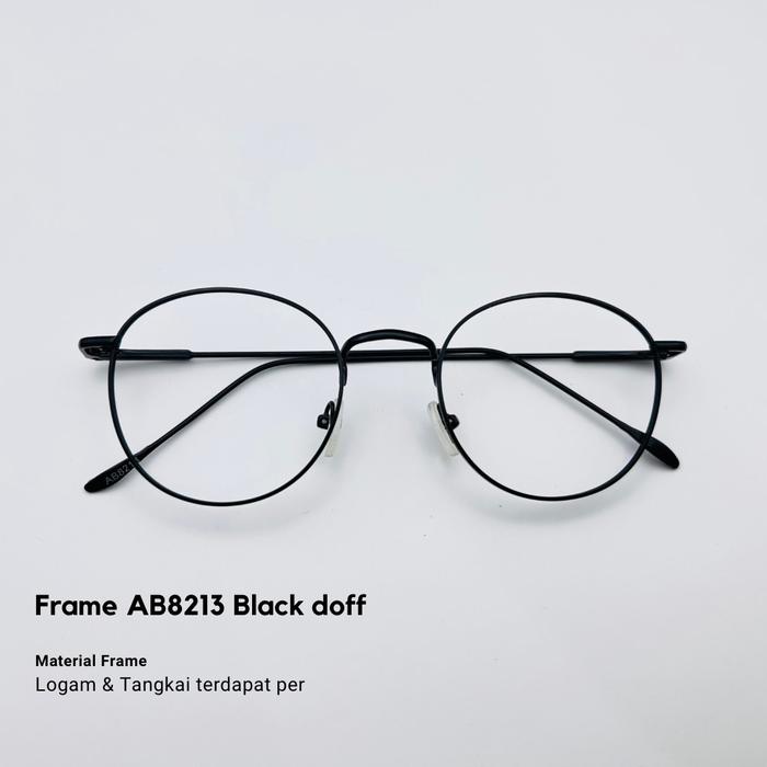 Frame kacamata AB8213 bahan logam tipis