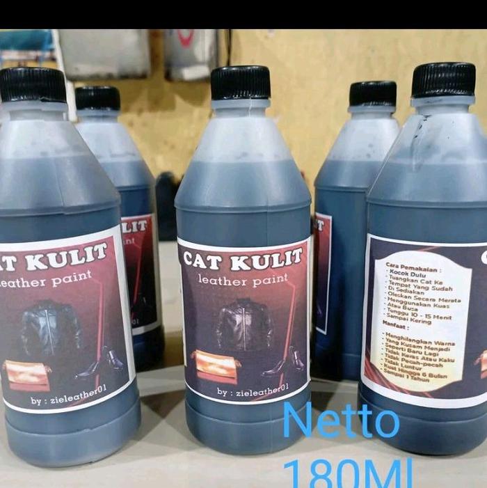 Cat sepatu permanen, cat jaket kulit permanen, cat Tas kulit, asli