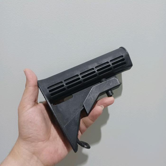 Mainan p0p0r stock aeg wgb m4 m4a1 p0p0r