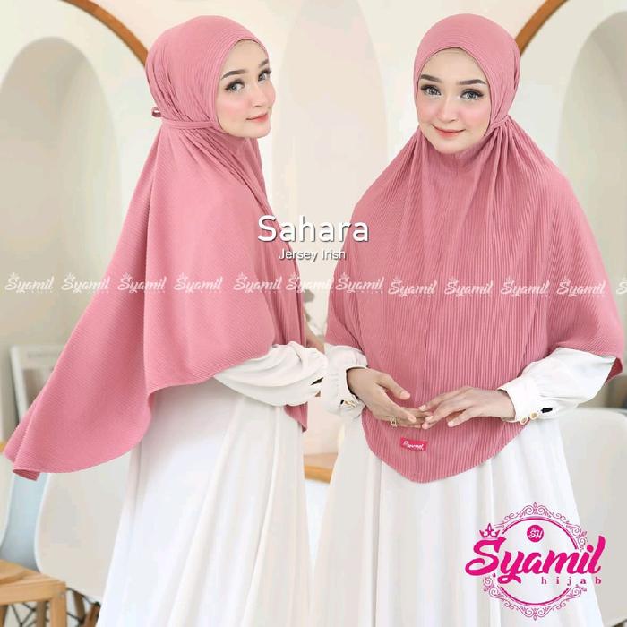 HIJAB DEWASA SYAMIL SAHARA//HIJAB SYAMIL DEWASA PLISKET