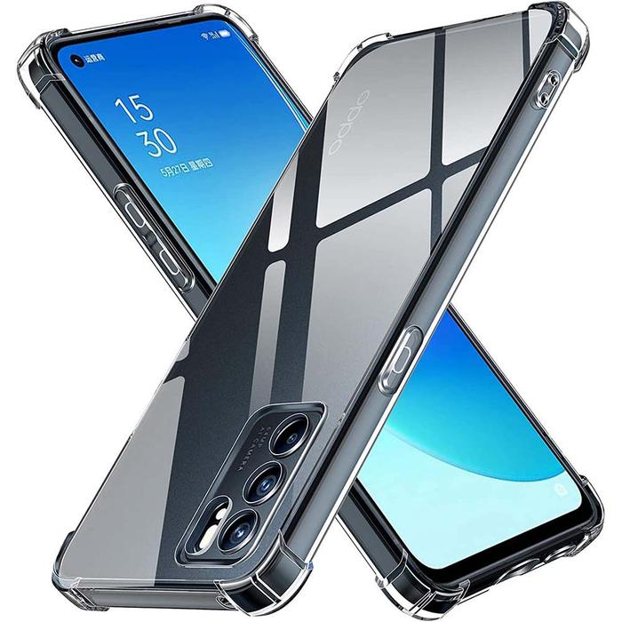 Clear Case for Oppo Reno 6 5G Reno6 4G Crystal Soft TPU Transparent