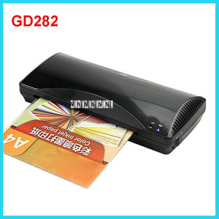 1pcs Intelligent gd282 laminator a4 laminating machine laminator