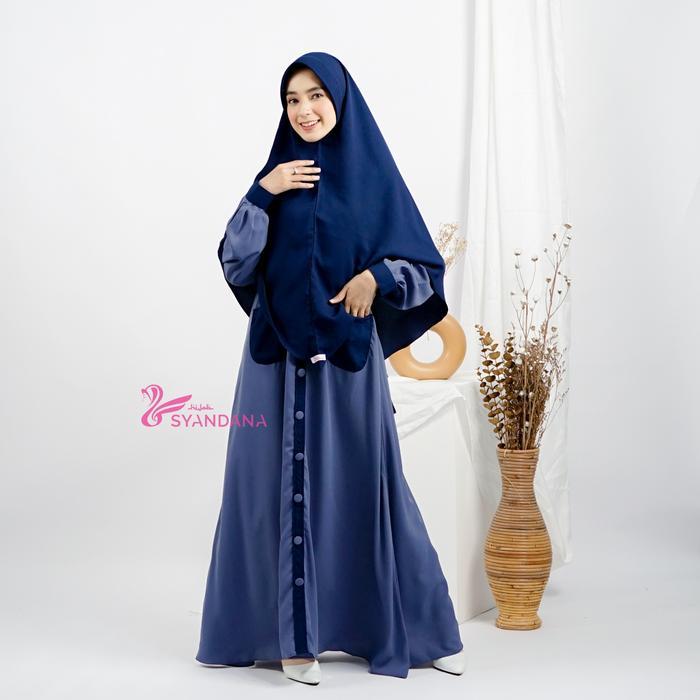 Hijab Syandana - Gamis Lebaran Kasya Dress Only (GAMIS SAJA)