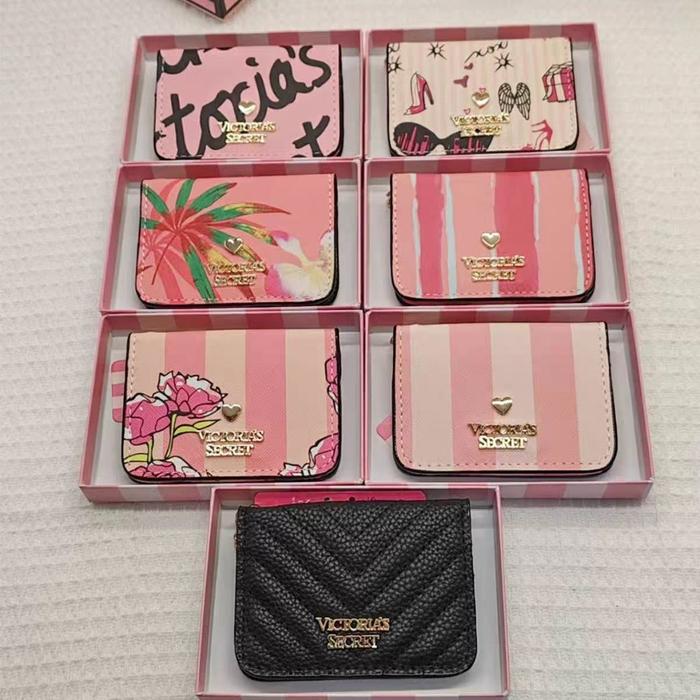 Pi Es Foldable Keyring Card Case Wallet / Dompet Mini Wanita / Mini Wallet [NO BOX]