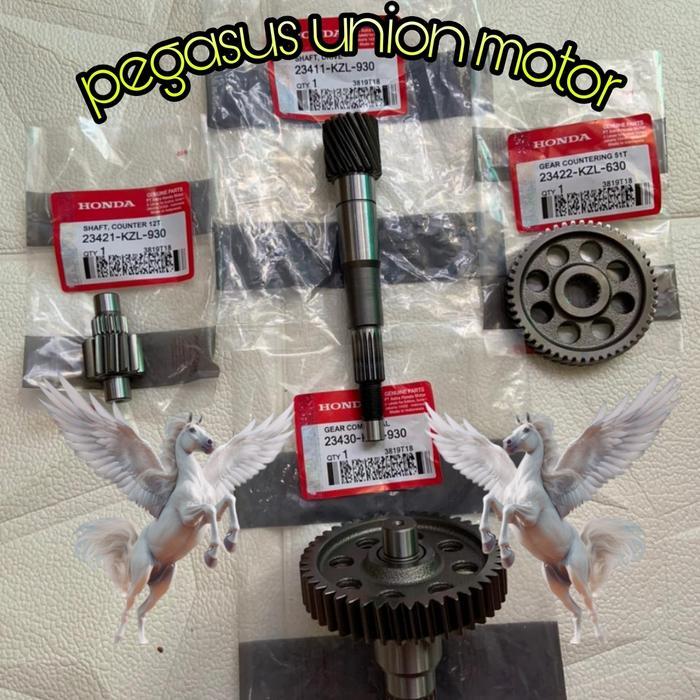 Gear Rasio Cvt Gardan Beat Fi Beat Esp Scoopy Esp Vario 110 Esp KZL 4 Macam
