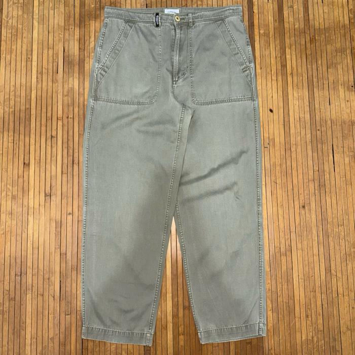 FATIGUE COVERNAT STREETWEAR GREEN ARMY M65 OG 107 TROUSERS CARPENTER PANTS thisisneverthat