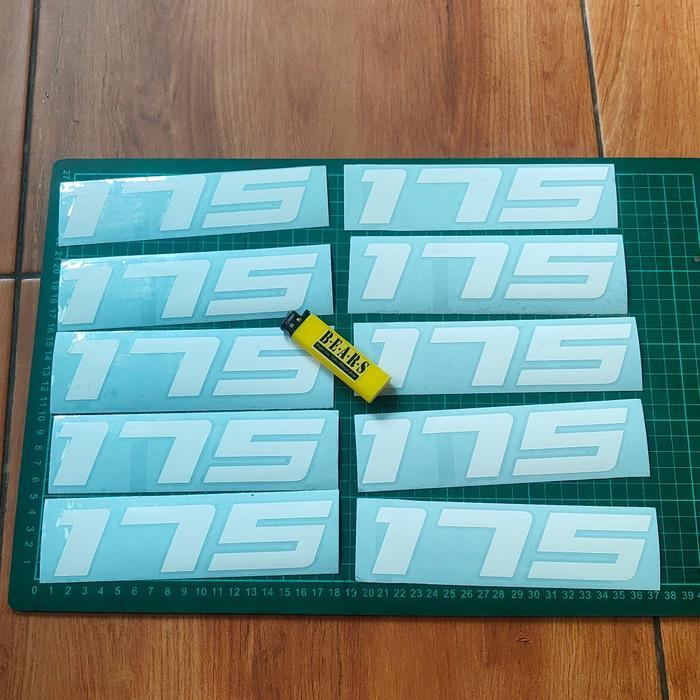 Stiker Tangki atau box Kawasaki W175 cutting sticker w175 [NTS]