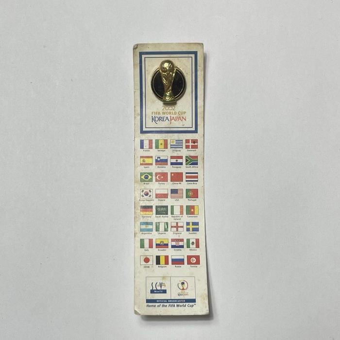 Vintage Pin FIFA WORLD CUP KOREA JAPAN 2002 original