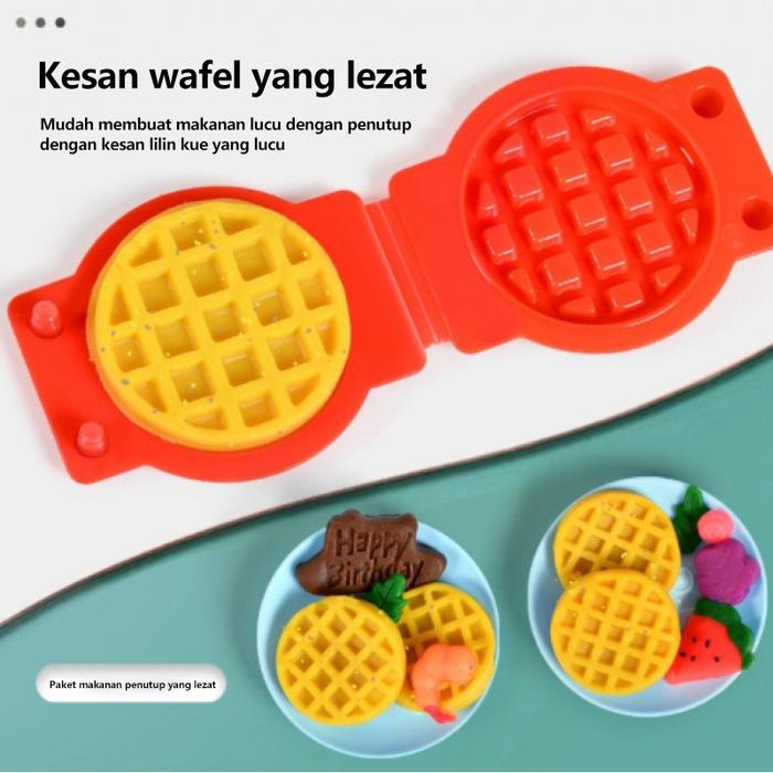 ZCTOY Mesin Pembuat Mie Ice Cream Cetakan Plastik Tanah Liat Warna-warni Anak-anak Mesin Tanah Liat