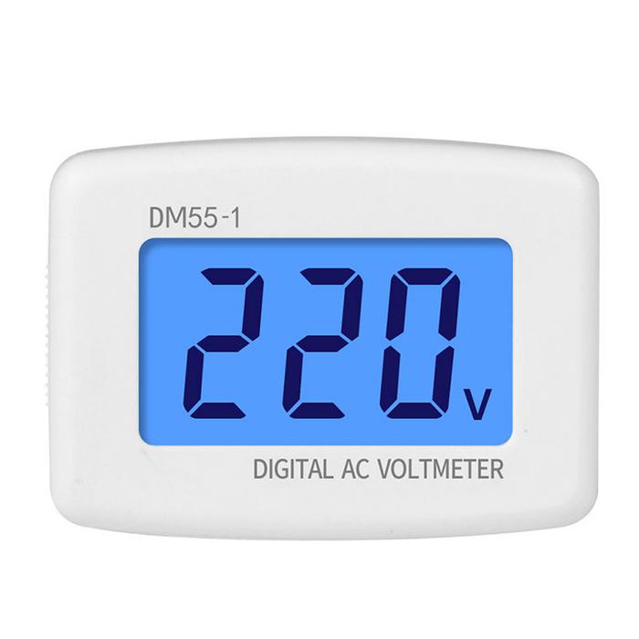 Digital Voltmeter AC 110V 220V EU US Plug Volt Meter Socket Voltage