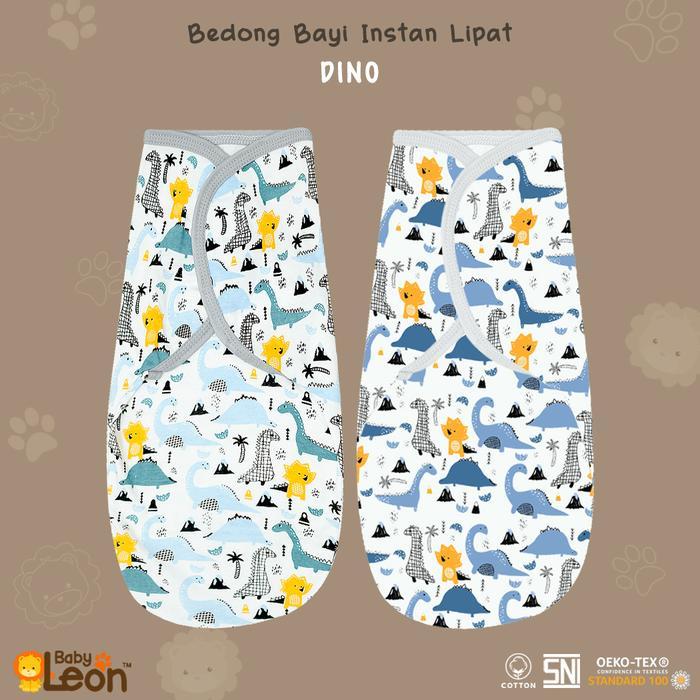 Bedong Bayi Bedong Instan Bayi Baru Lahir BABY LEON Bedong Lipat Single Knit Bedong Bayi Instan BC-1