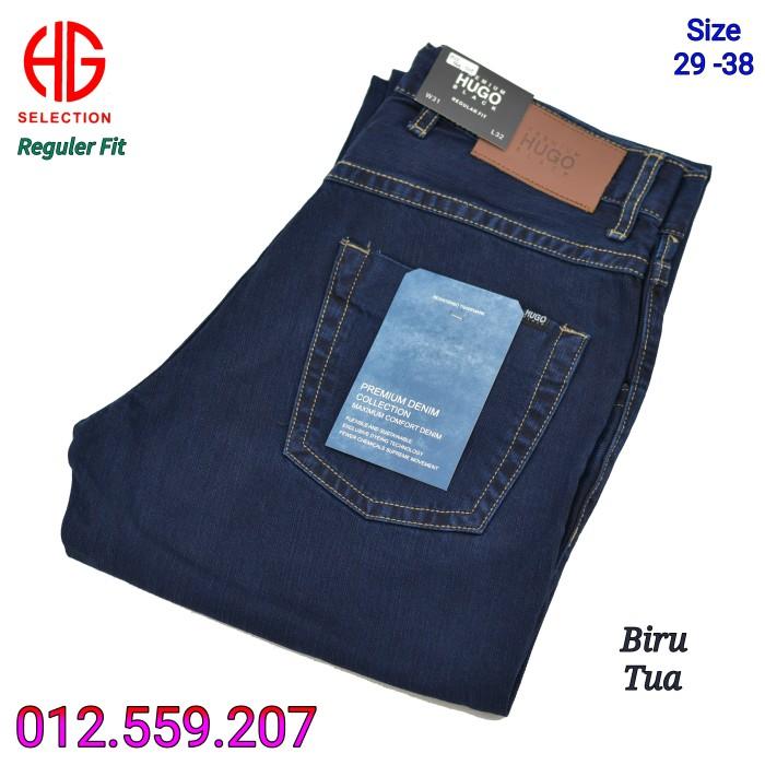 Celana Jeans Pria Hugo Selection 012.559.207 Reguler Fit