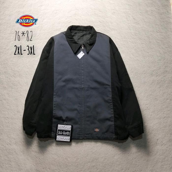 jaket vintage 90s dickies tebal original 100% size jumbo