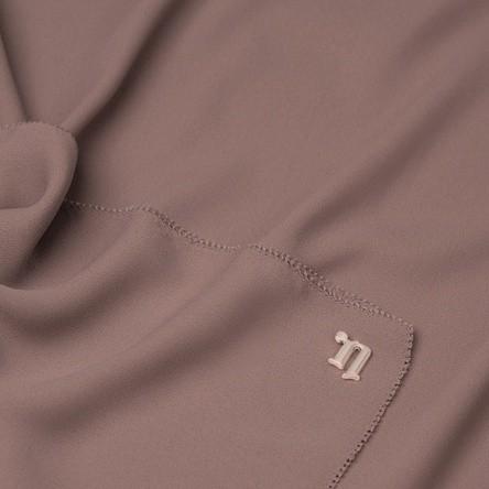 EILA CHIFFON SHAWL HIJAB PASHMINA by NAELOFAR - Smokey Brown