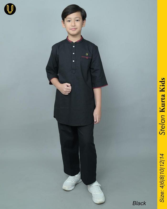 Setelan Kurta Kids Uhud U126