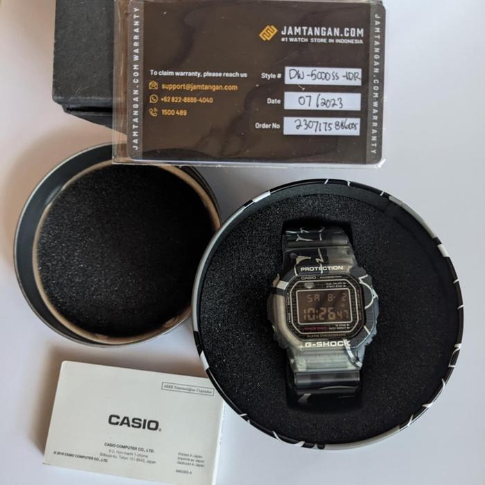 Dw5000ss dw-5000ss g-shock dw-5000ss original second original