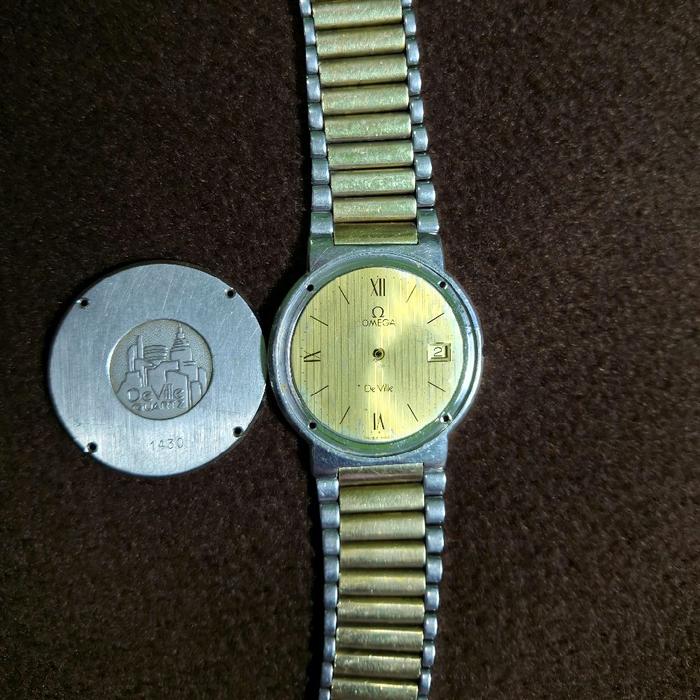 Omega Quartz Vintage (Bahan/Off) || Jam Tangan Vintage || Jam vintage