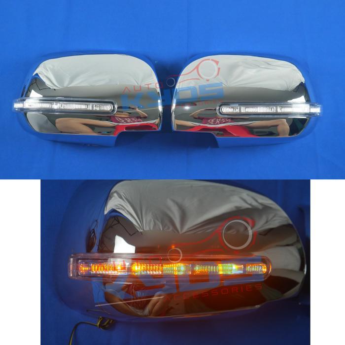 Mirror Cover Spion Chrome Innova Lama 2004 + Lampu Kecil Sipit O1