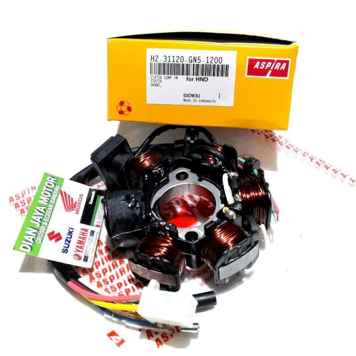 SPUL SEPUL STATOR ASSY HONDA ASTREA GRAND ORI ASTRA ASPIRA H231120 GN5 1200