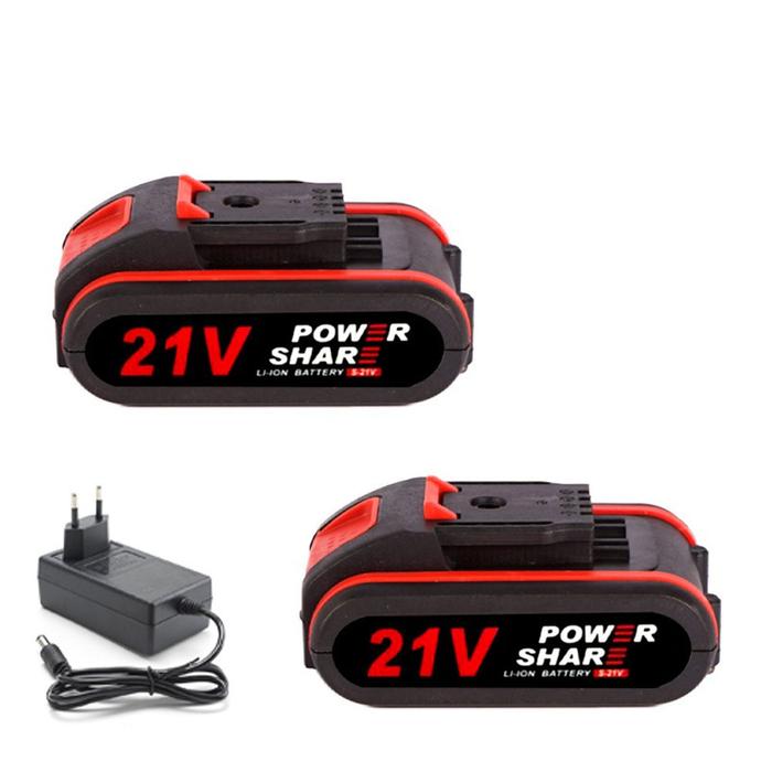 21V Cordless Impact Drill Battery Power Battery Replace
