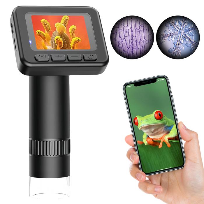 50-1000X Macro Lens Lab Digital Microscopes Equipment USB High Definition Magnifying Glass for Biolo