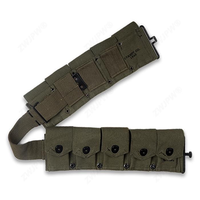 Ww2 Us A Rmy M1 Canvas Garten Cell Pouch Army_Green Hight