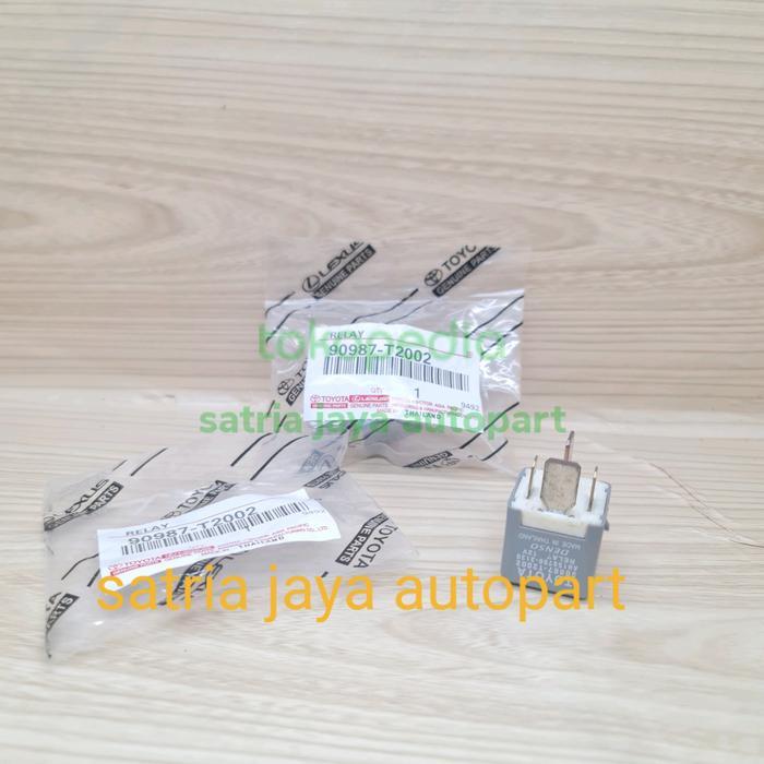 RELAY HEAD LAMP RELAY LAMPU ABU 4KAKI 12v ORIGINAL AVANZA INNOVA