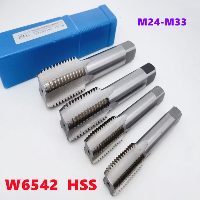 1pcs W6542 HSS right hand straight slot machine tap metric M24-M33