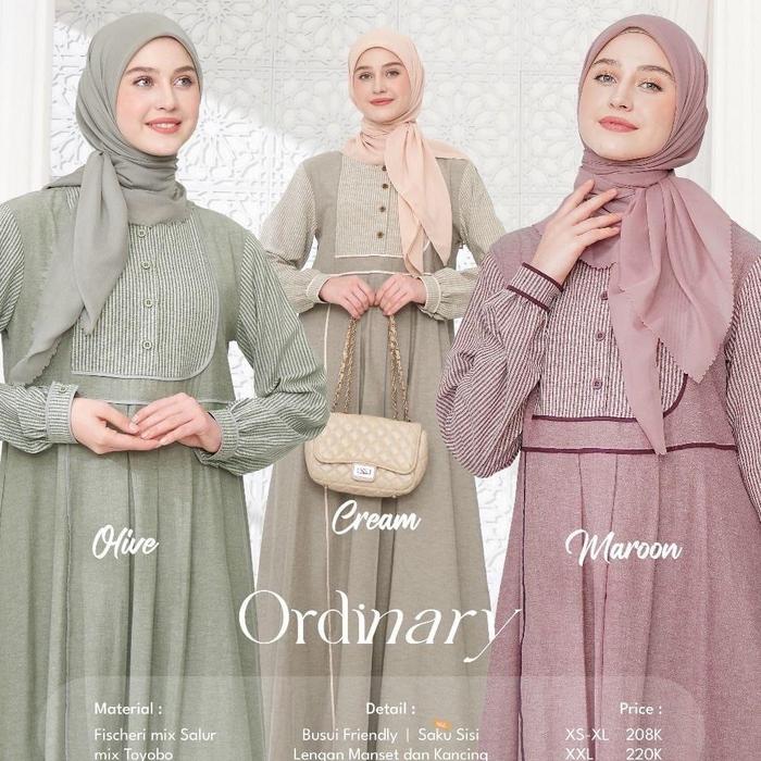 NIBRAS Gamis Terbaru 2024 RON 019