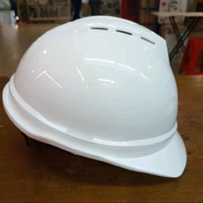 Helm Safety MSA VENTED Facetrack / Helm Safety MSA Vented Facetrack Lengkap chinstrap