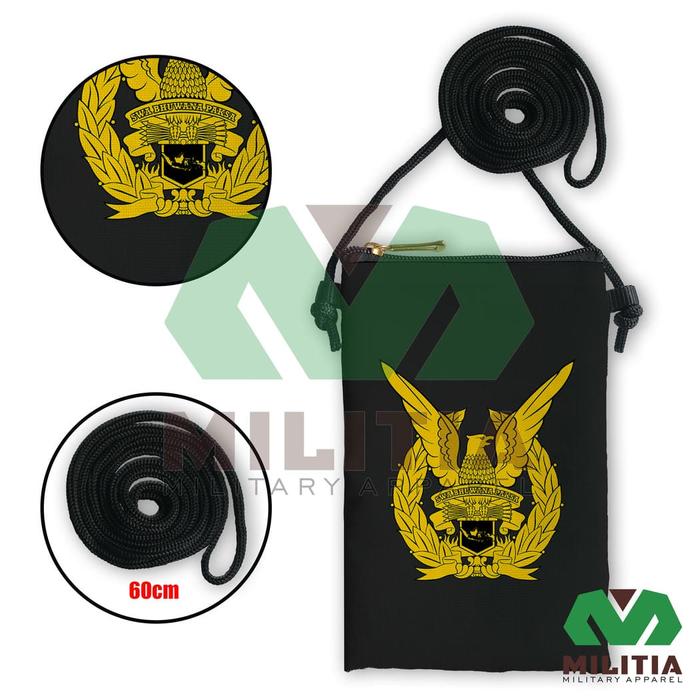 Tas Slingbag AAU Akademi Angkatan Udara - Hitam