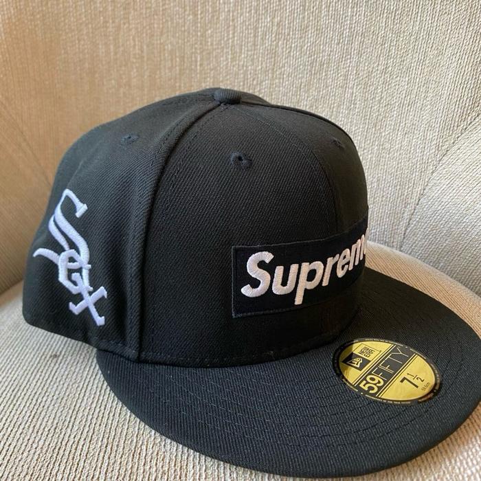 New era supreme x MLB Chicago White SOX original jual topi cap