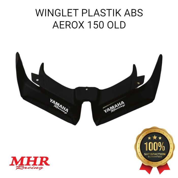 Winglet Plastik ABS Aerox-155 OLD Aerox 2015-2020 MHR Variasi Sayap Depan Racing MotoGP