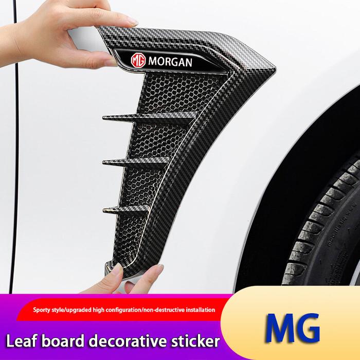 Fender Dekorasi Plat Daun Mobil Universal, Fender Motor Modifikasi