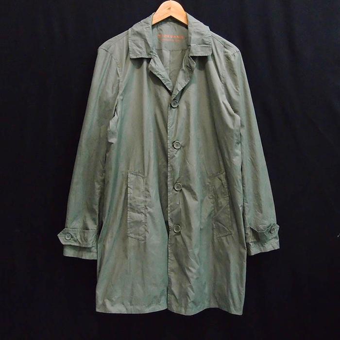 CK702 SIZE L+ GIORDANO GREEN COAT MANTEL