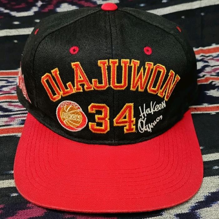 Topi Vintage NBA Houston Rockets Players Snapback Hat Second Original