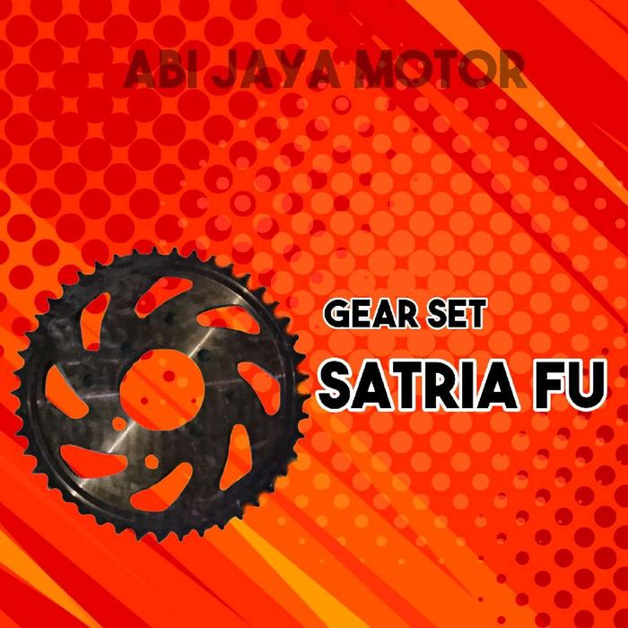 GEAR SET GEAR BELAKANG SATRIA FU