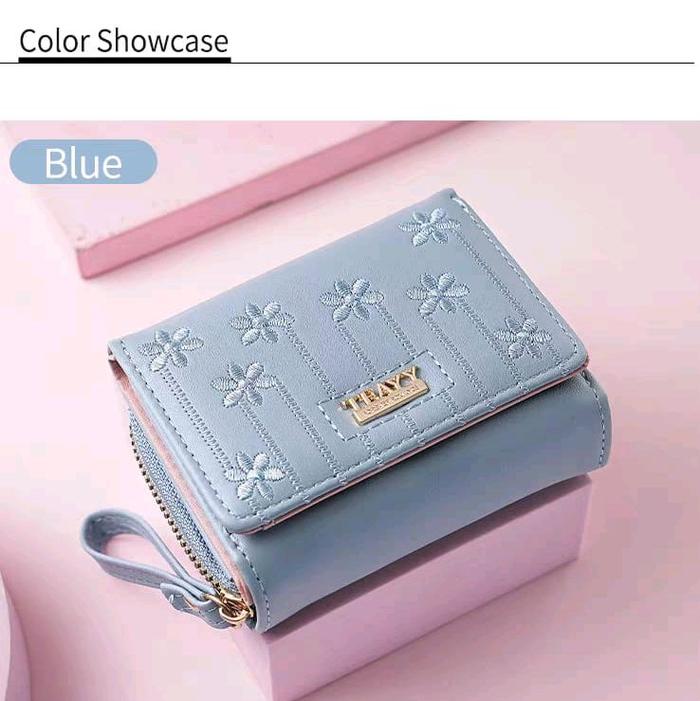 Dompe ARISTA Dompet Lipat Wnita Pendek Dompet Border Dompet Kulit Dompet kartu & koin Dompet permium