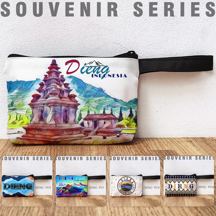 Pouch Souvenir Dieng Dompet Seri Dieng