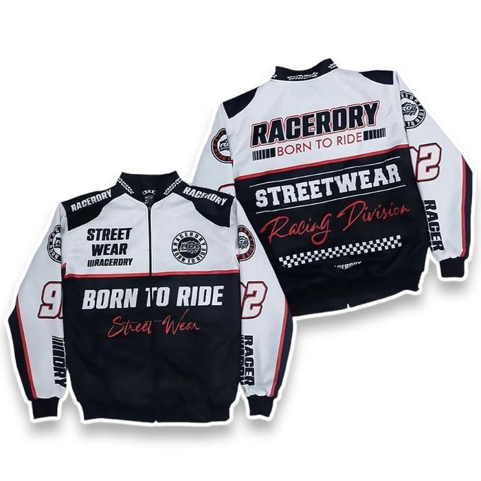 JAKET MOTOR NASCAR PRIA PREMIUM - NASCAR RACING - JACKET RACING - NASCAR JACKET VINTAGE - VARSITY JA