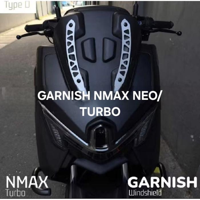 GARNISH VISOR WINDSHIELD NMAX OLD NMAX NEW YAMAHA NMAX NEW AKRILIK 1