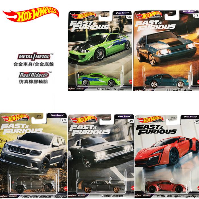 Oiginal Hot Wheels Fast and Furious Car Premium Hotwheels Model