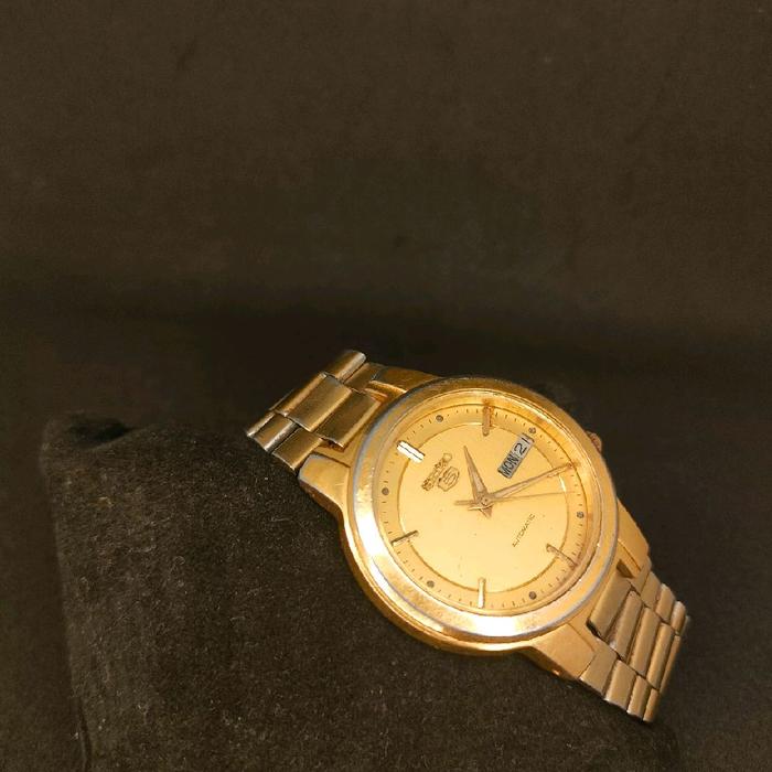 seiko 7009-3040 gold dial+gold case