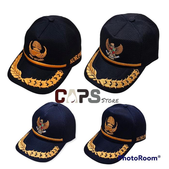topi korpri abadi negara topi pns asn topi pegawai negeri guru pria wanita
