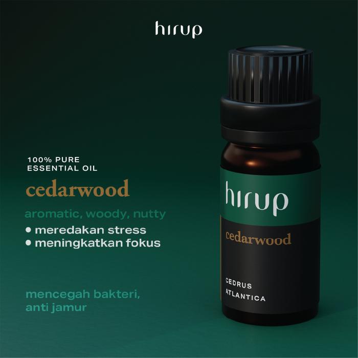 HIRUP 100% ESSENTIAL OIL | CEDAR WOOD | aromatherapy
