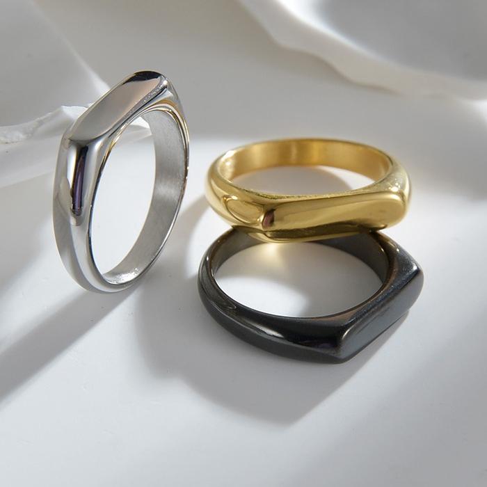 cincin titanium pria keren / cincin pria elegan Rings
