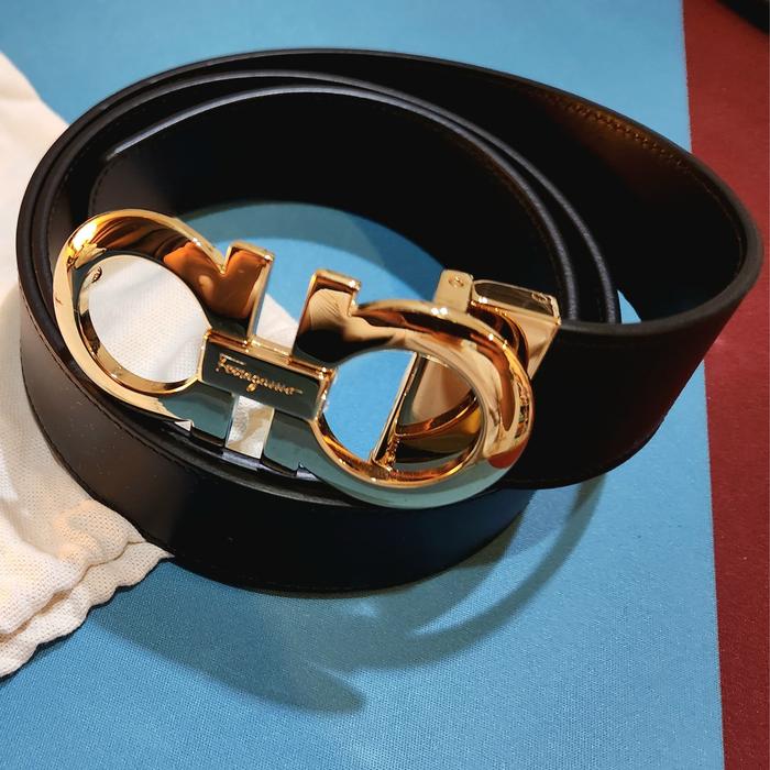 Sabuk /  Ikat Pinggang SALVATORE FERRAGAMO GANCINI BELT  100% original, authentic ex store indo