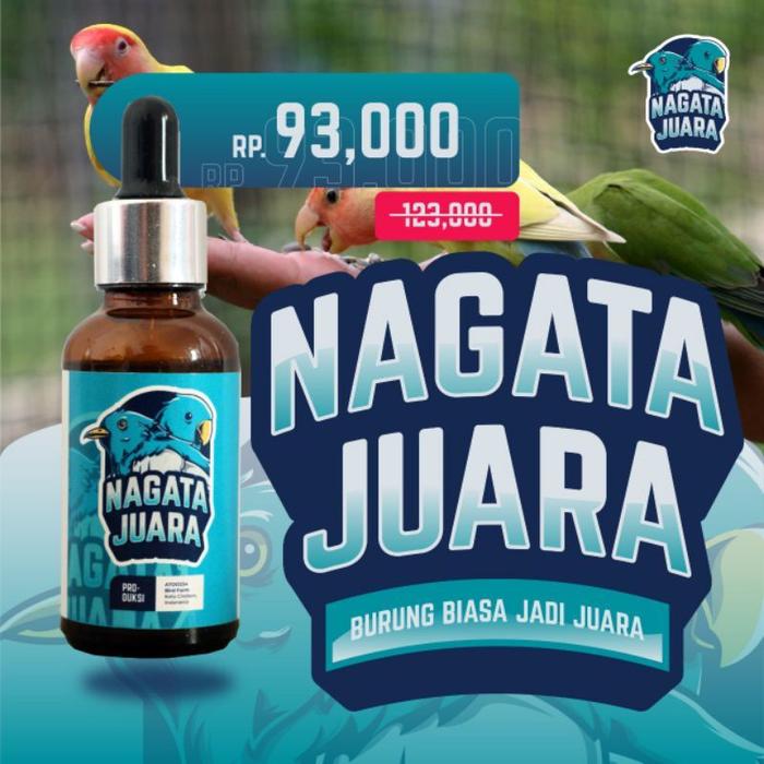 ORIGINAL NAGATA JUARA VITAMIN PENGGACOR SEMUA BURUNG