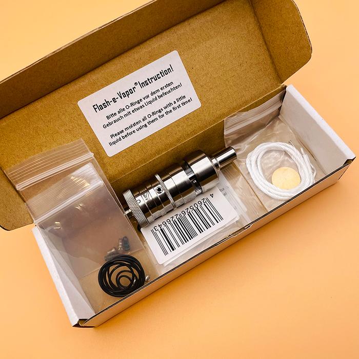 YFTK Flash e Vapor V4.5S+ RTA  Atomizer 316ss 23mm 4.5ml Rebuildable