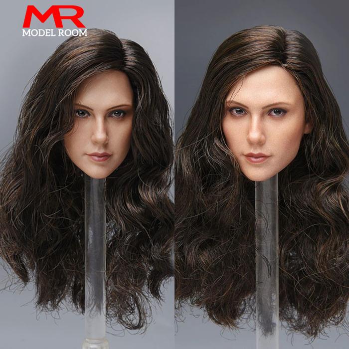 JXTOYS 043 1/6 Wonder Girl Squint Head Sculpt Hair Transplant Head